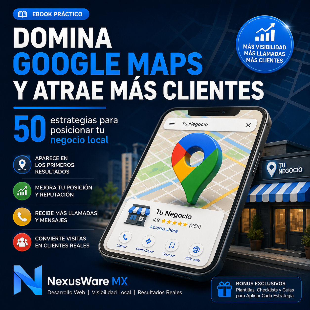 Domina Google Maps y Atrae Más Clientes