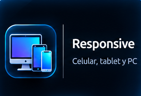 Diseño responsive para celular, tablet y PC