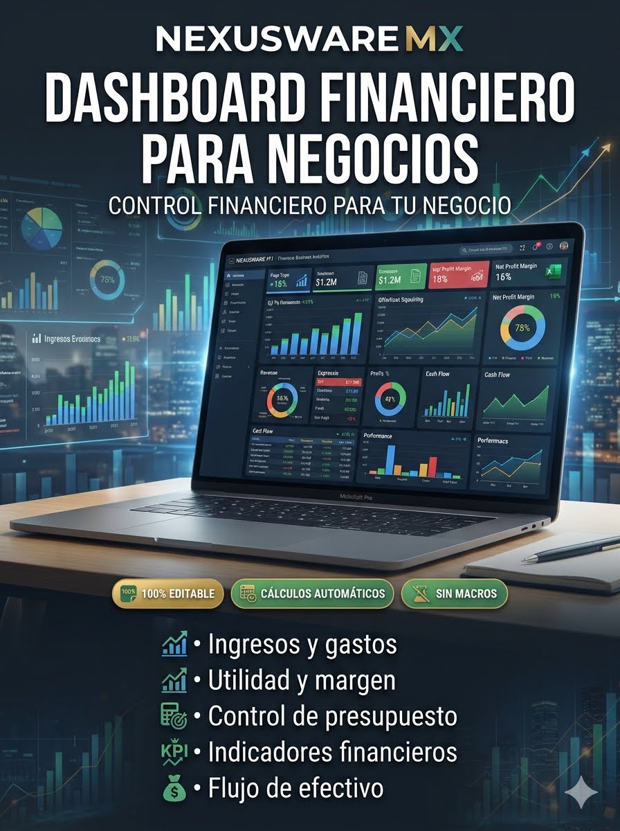 Dashboard Financiero para Negocios